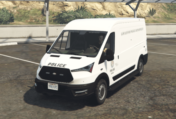 Police van